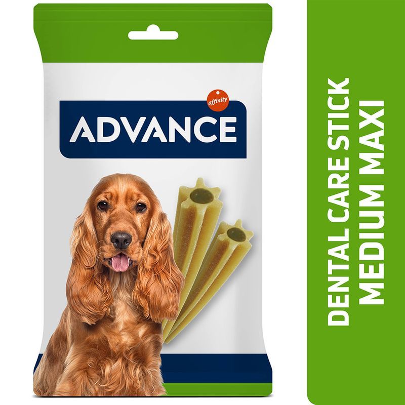 4x28pz Advance Dental Medium Stick per cani (2880g) 4x28pz Advance Dental Medium Stick per cani (2880g)